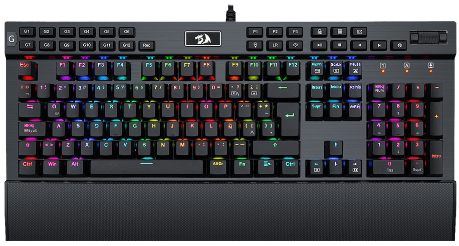 Teclado Gaming Redragon Yama Mechanical K550RGB-1 Español - Black